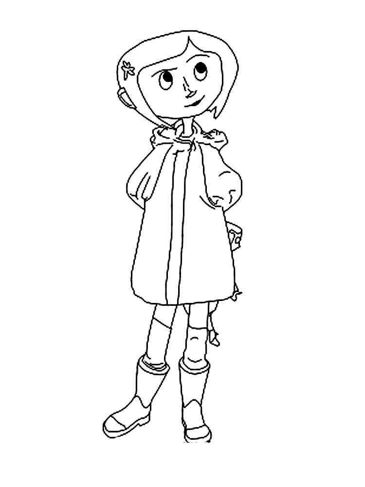 Coraline coloring pages. Free Printable Coraline coloring ...