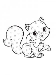 Cute Cat coloring page 25 - Free printable