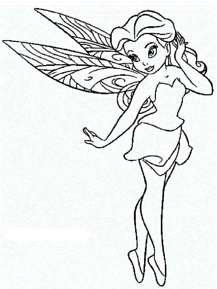Disney Fairy Silvermist coloring pages. Free Printable Disney Fairy ...