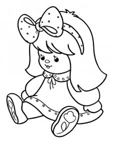 Doll coloring page 36 - Free printable