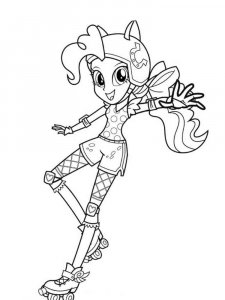 Equestria girls coloring page
