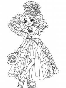 Ever After High coloring page 40 - Free printable
