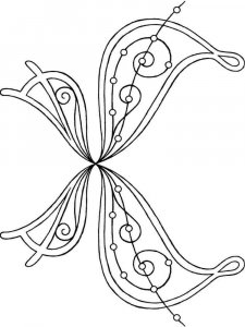 Fairy Wings coloring page 3 - Free printable