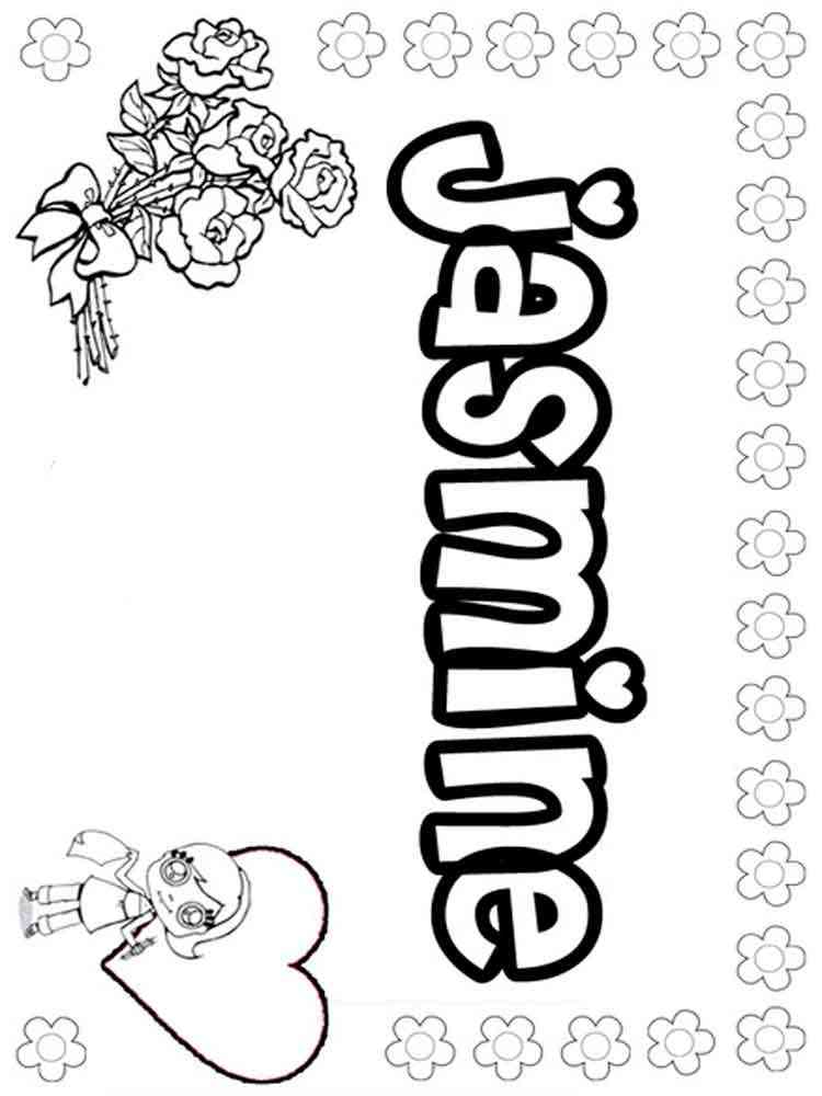 Girls Names coloring pages. Free Printable Girls Names ...