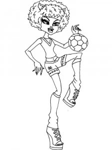 Howleen Wolf coloring page 10 - Free printable
