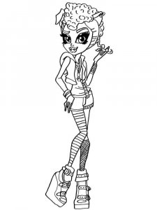 Howleen Wolf coloring page 14 - Free printable