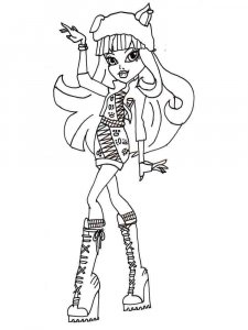 Howleen Wolf coloring page 15 - Free printable