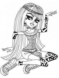 Howleen Wolf coloring page 4 - Free printable