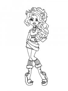 Howleen Wolf coloring page 8 - Free printable