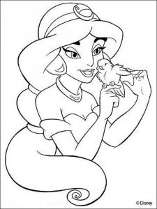 Jasmine coloring page 28 - Free printable
