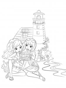 Lego Friends coloring page 31 - Free printable