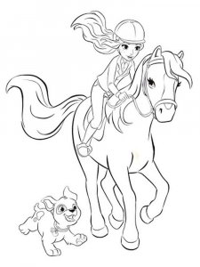 Lego Friends coloring page 35 - Free printable
