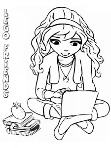Lego Friends coloring page 16 - Free printable