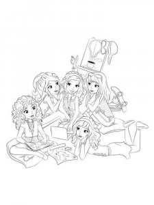 Lego Friends coloring page 17 - Free printable