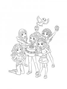 Lego Friends coloring page 24 - Free printable