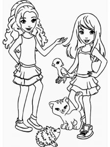 Lego Friends coloring page 6 - Free printable