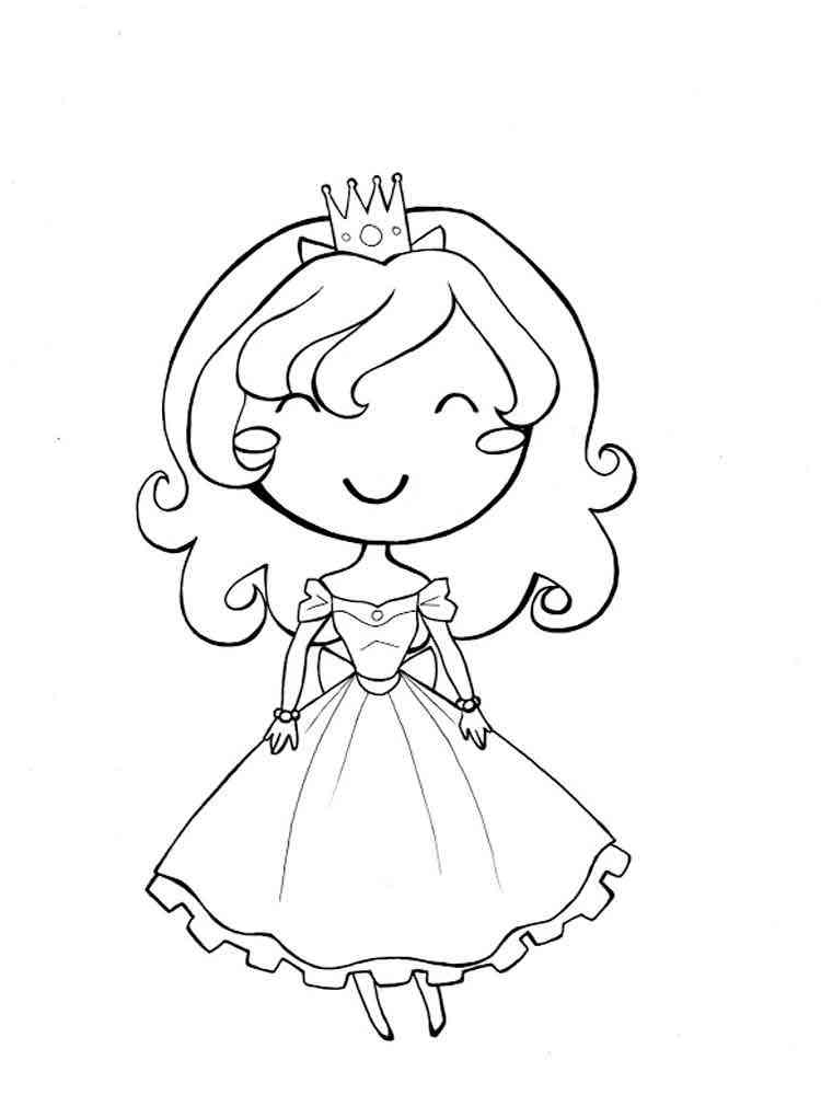 Little Princess coloring pages Free Printable Little