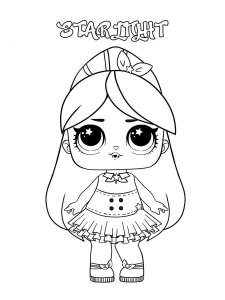 Coloring page Starlight LOL