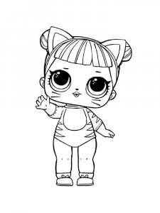 Lol doll with cat ears