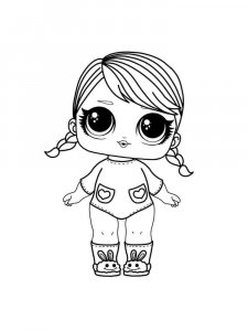 Coloring page Good lol doll