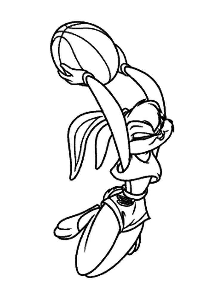 lola bunny coloring pages 12