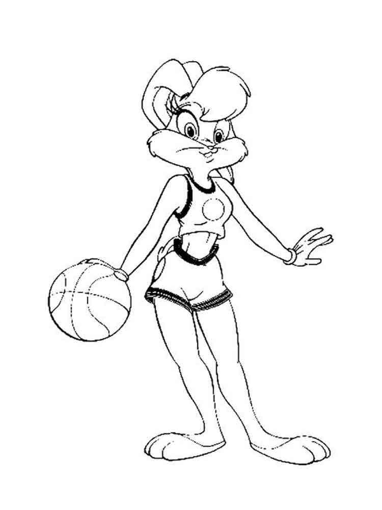 Lola Bunny coloring pages. Free Printable Lola Bunny coloring pages.