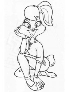 Lola Bunny coloring page 9 - Free printable