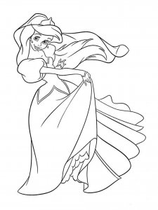 The Little Mermaid coloring page 9 - Free printable
