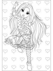 Moxie coloring page 14 - Free printable