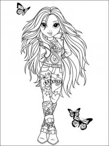 Moxie coloring page 5 - Free printable