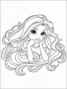 Moxie coloring page 6 - Free printable