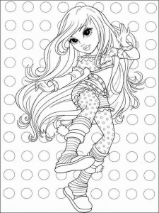 Moxie coloring page 8 - Free printable
