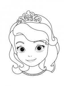 Sofia the First coloring page 29 - Free printable
