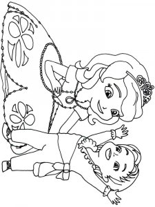 Sofia the First coloring page 12 - Free printable