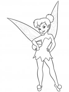 Coloring page Tinker Bell Disney