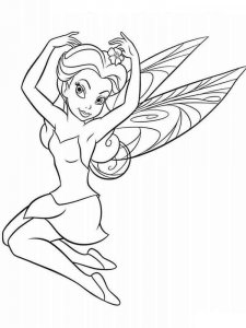 Coloring page Rosetta Disney Fairy