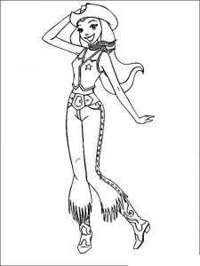 Totally Spies coloring page 10 - Free printable