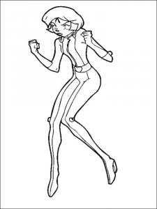 Totally Spies coloring page 11 - Free printable