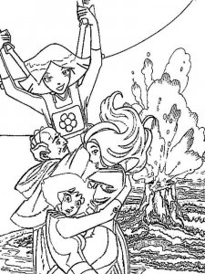 Totally Spies coloring page 15 - Free printable