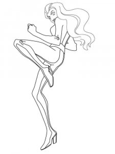 Totally Spies coloring page 4 - Free printable