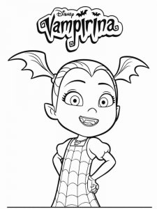 Vampirina coloring page 31 - Free printable