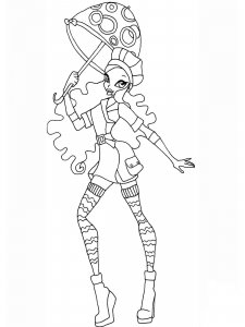 Layla WINX coloring page 26 - Free printable