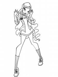 Layla WINX coloring page 27 - Free printable
