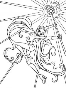 Stella WINX coloring page 21 - Free printable