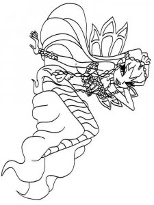 Stella WINX coloring page 4 - Free printable
