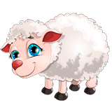 Lamb coloring pages