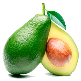 Avocado coloring pages