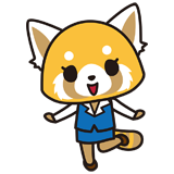 Aggretsuko coloring pages