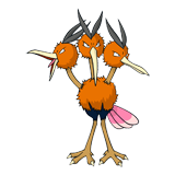 Dodrio coloring pages