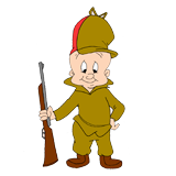 Elmer Fudd coloring pages